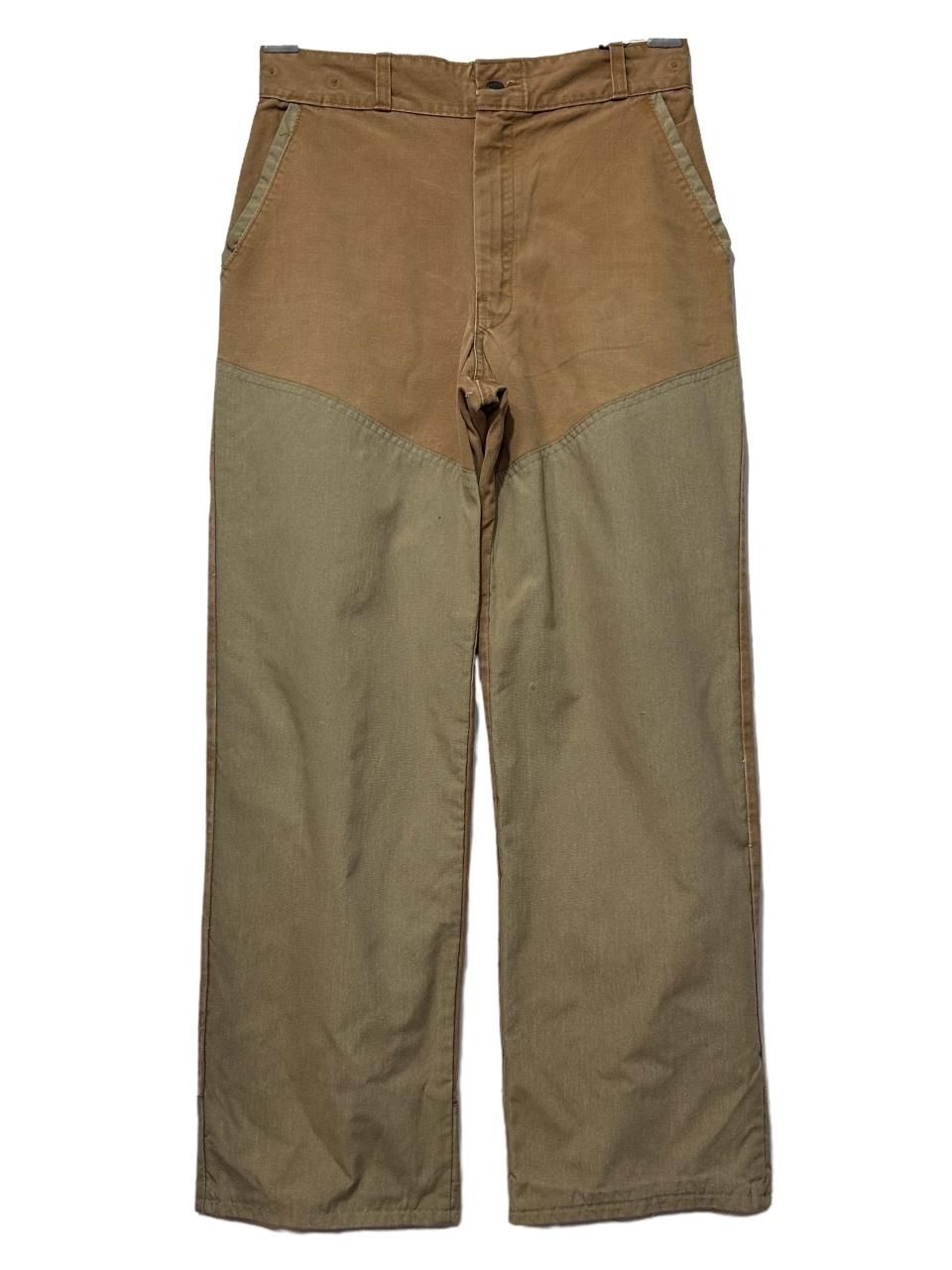 USA製 80s L.L.Bean Double Knee Work Pants 茶 W32×L28 USA製 80s L.L.Bean Double Knee Work Pants 茶 W32×L28