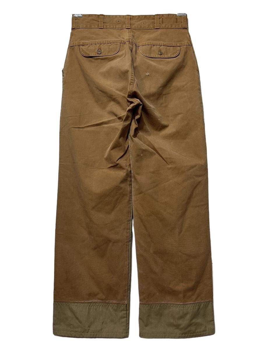 人気商品 USA製 (35 ワークパンツ ノータック LLビーン LLBean 80's 男性用