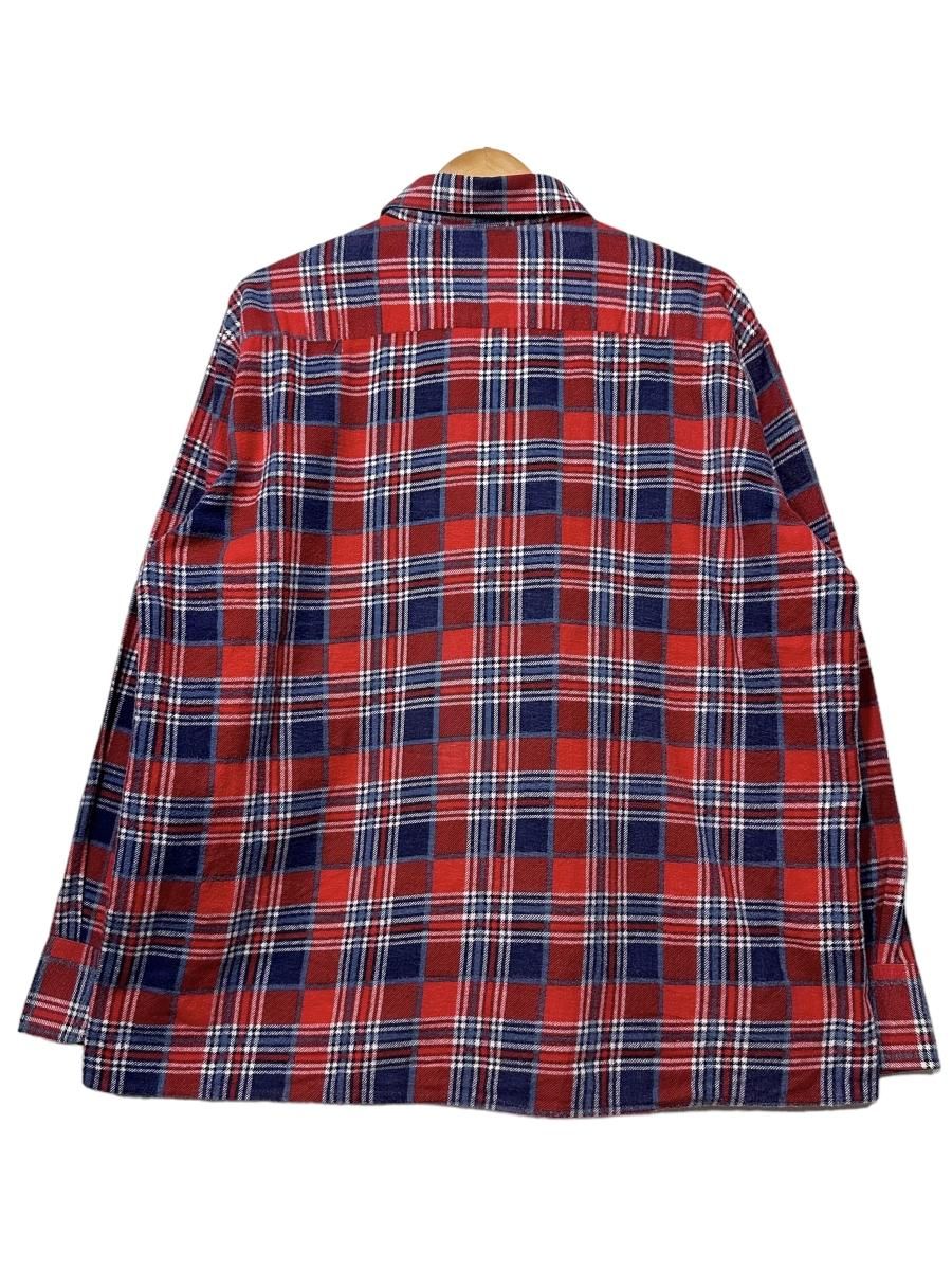 70s~80s Dickies Print Flannel L/S Shirt 赤青 XL ディッキーズ 70s~80s Dickies Print Flannel L/S Shirt 赤青 XL ディッキーズ