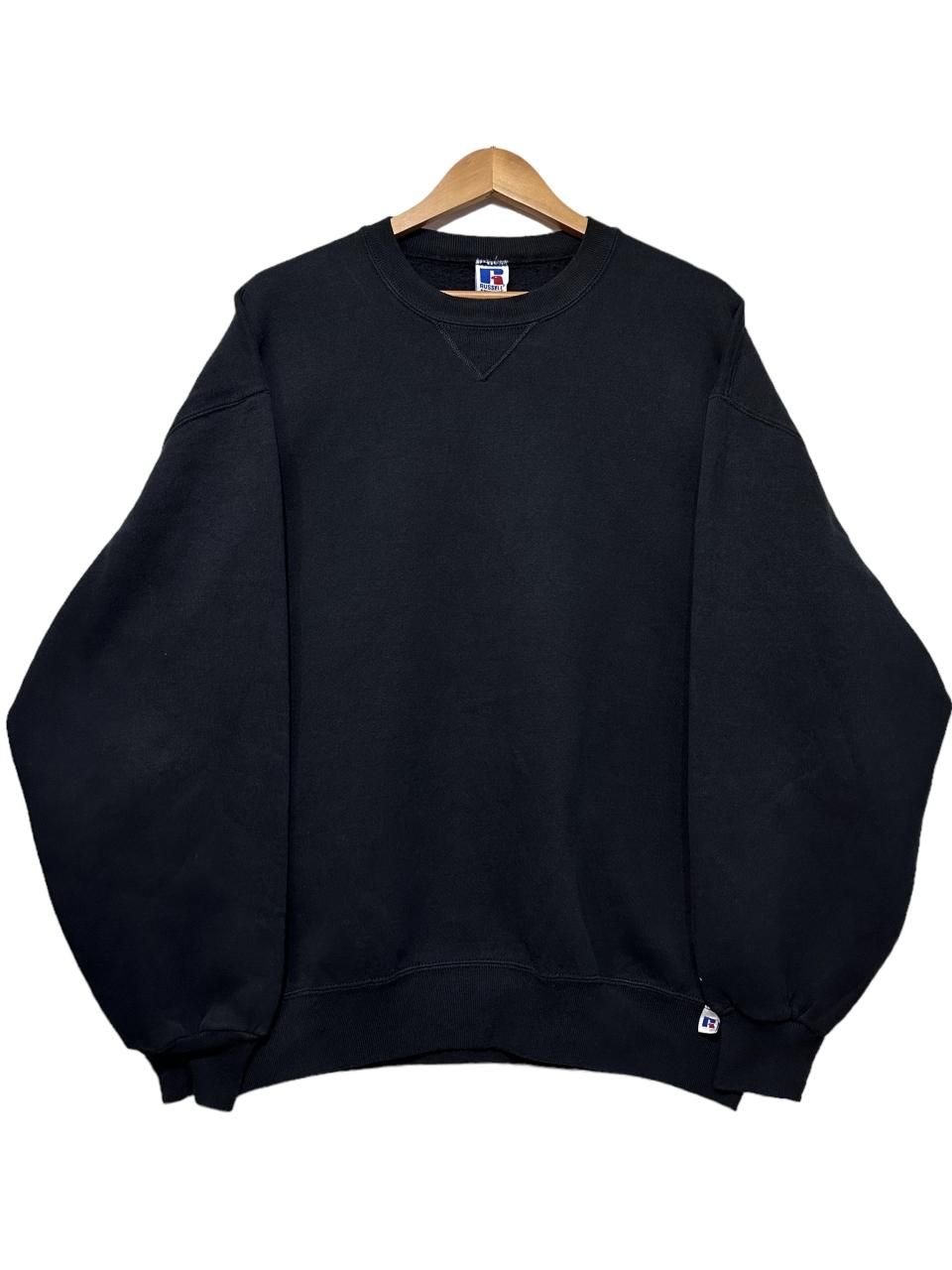 USA製 RUSSELL ATHLETIC Plain Sweatshirt 黒 XL ラッセル スウェット 無地 前V ブラック 古着 - NEWJOKE ONLINE STORE USA製 RUSSELL ATHLETIC Plain Sweatshirt 黒 XL ラッセル スウェット 無地 前V ブラック 古着 - NEWJOKE ONLINE STORE