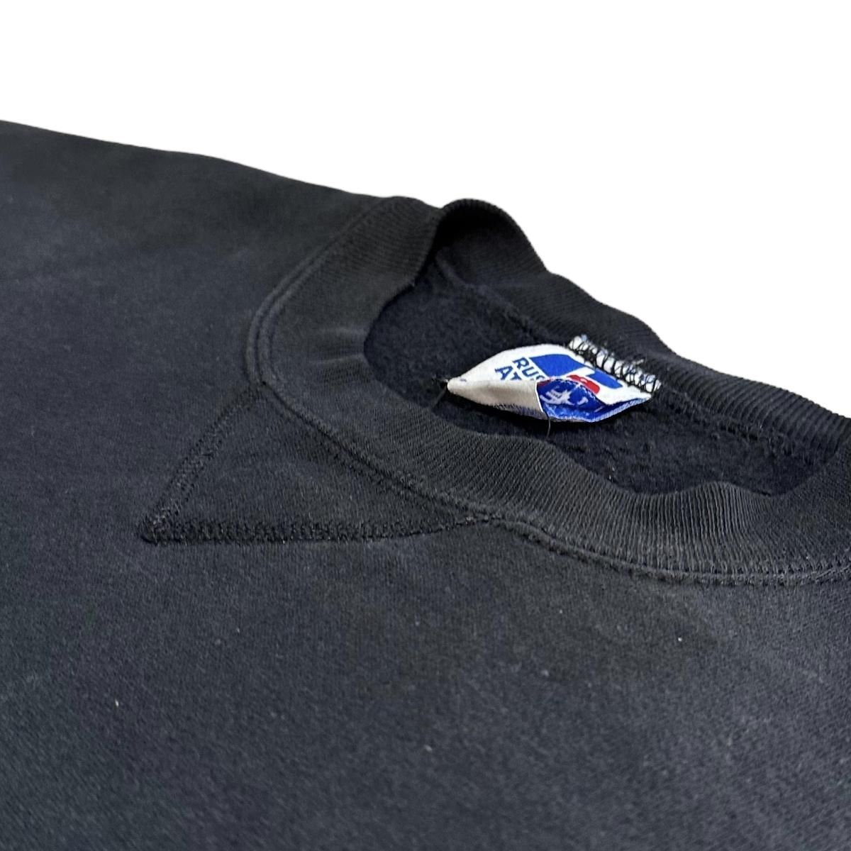 USA製 RUSSELL ATHLETIC Plain Sweatshirt 黒 XL ラッセル USA製 RUSSELL ATHLETIC Plain Sweatshirt 黒 XL ラッセル