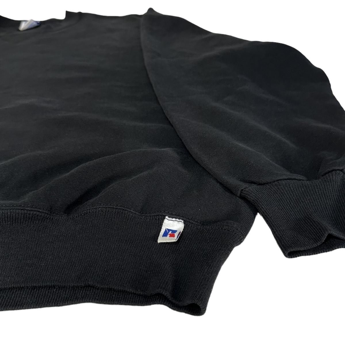USA製 RUSSELL ATHLETIC Plain Sweatshirt 黒 XL ラッセル USA製 RUSSELL ATHLETIC Plain Sweatshirt 黒 XL ラッセル