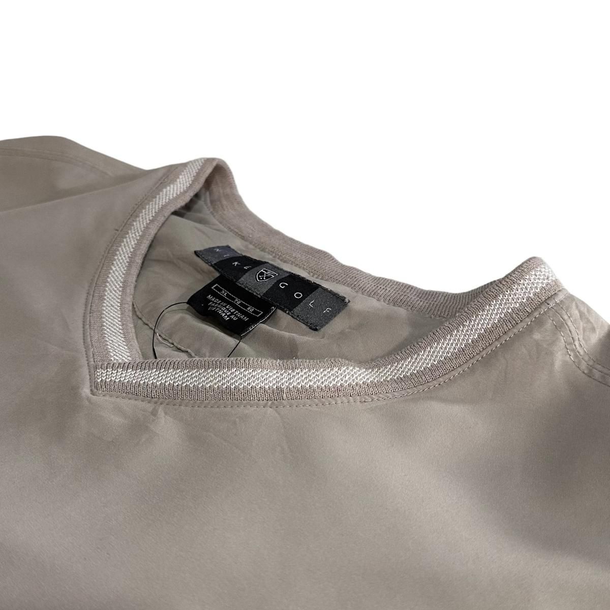03年製 NIKE GOLF V-Neck Nylon Pullover カーキ XL 00s ナイキ 03年製 NIKE GOLF V-Neck Nylon Pullover カーキ XL 00s ナイキ
