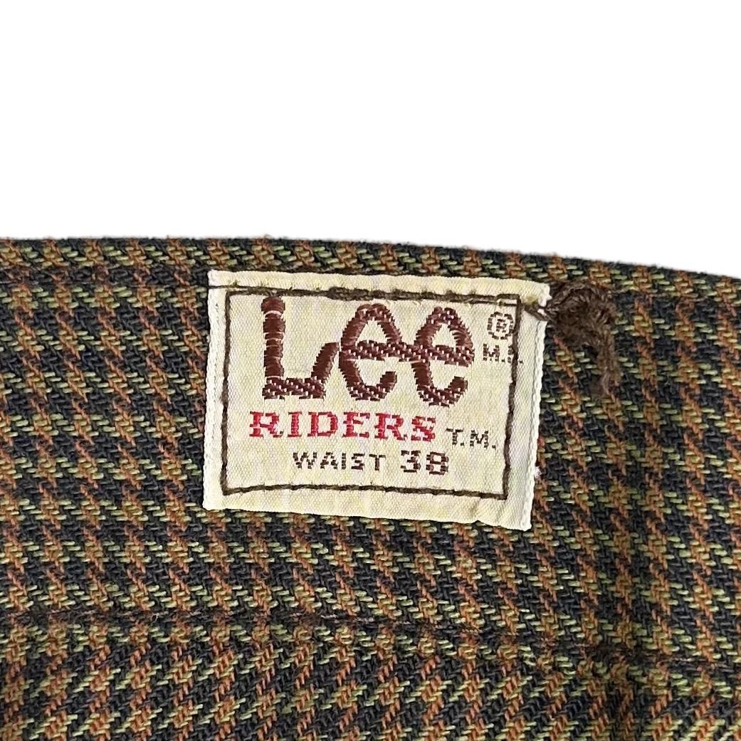 70s LEE RIDERS Flare Pants 茶オリーブ W37×L30 リー 70s LEE RIDERS Flare Pants 茶オリーブ W37×L30 リー