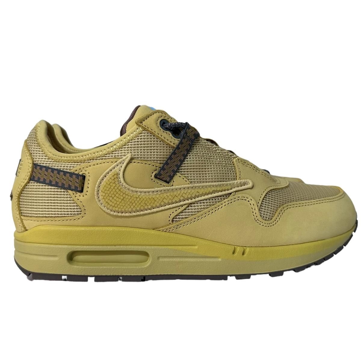 新品 21年製 NIKE x Travis Scott AIR MAX 1 黄 US9/27.0 ナイキ 新品 21年製 NIKE x Travis Scott AIR MAX 1 黄 US9/27.0 ナイキ