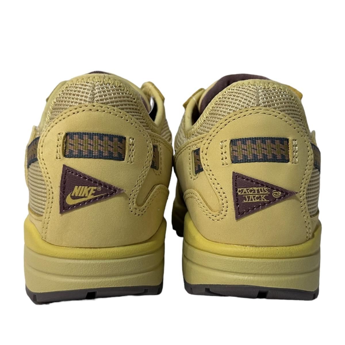 新品 21年製 NIKE x Travis Scott AIR MAX 1 黄 US9/27.0 ナイキ