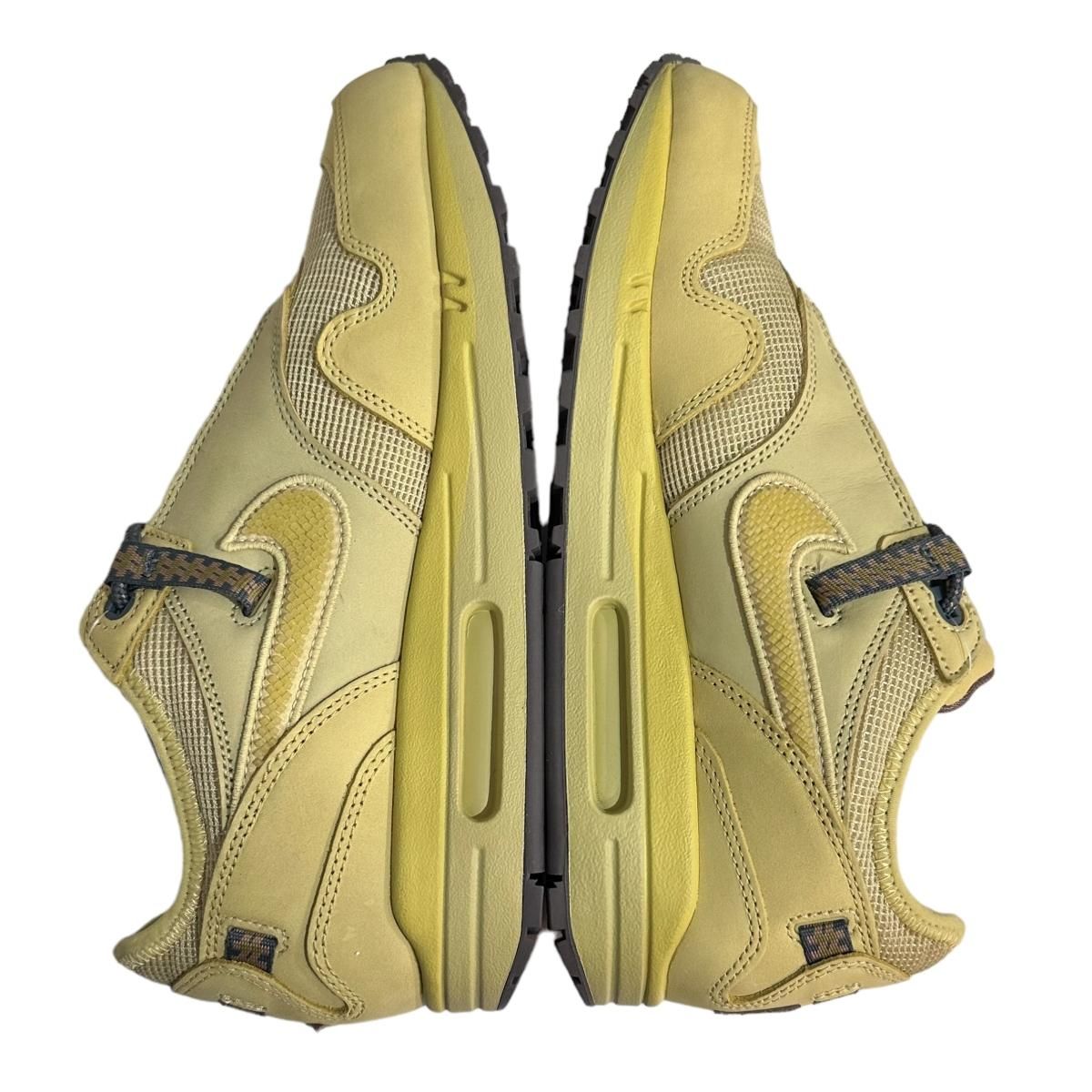 新品 21年製 NIKE x Travis Scott AIR MAX 1 黄 US9/27.0 ナイキ 新品 21年製 NIKE x Travis Scott AIR MAX 1 黄 US9/27.0 ナイキ