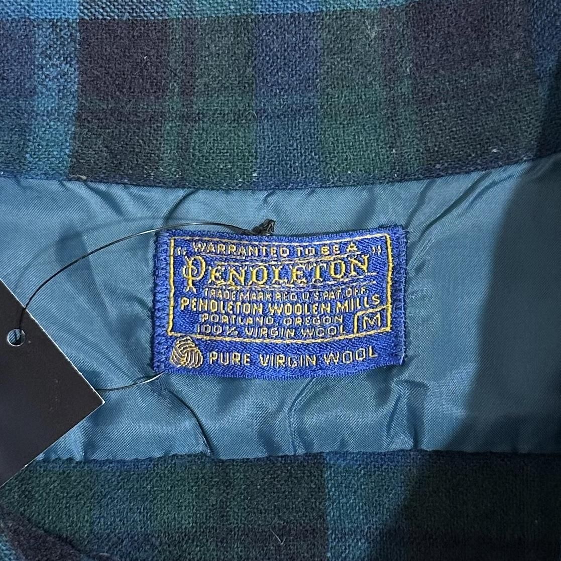 60s PENDLETON Wool Board Shirt 青緑 M ペンドルトン 長袖 60s PENDLETON Wool Board Shirt 青緑 M ペンドルトン 長袖