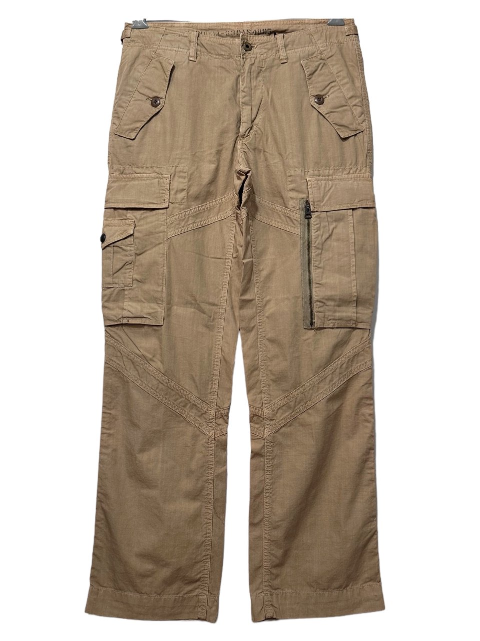 00s Polo Ralph Lauren Parachute Cargo Pants カーキ W30×L30 ポロ 