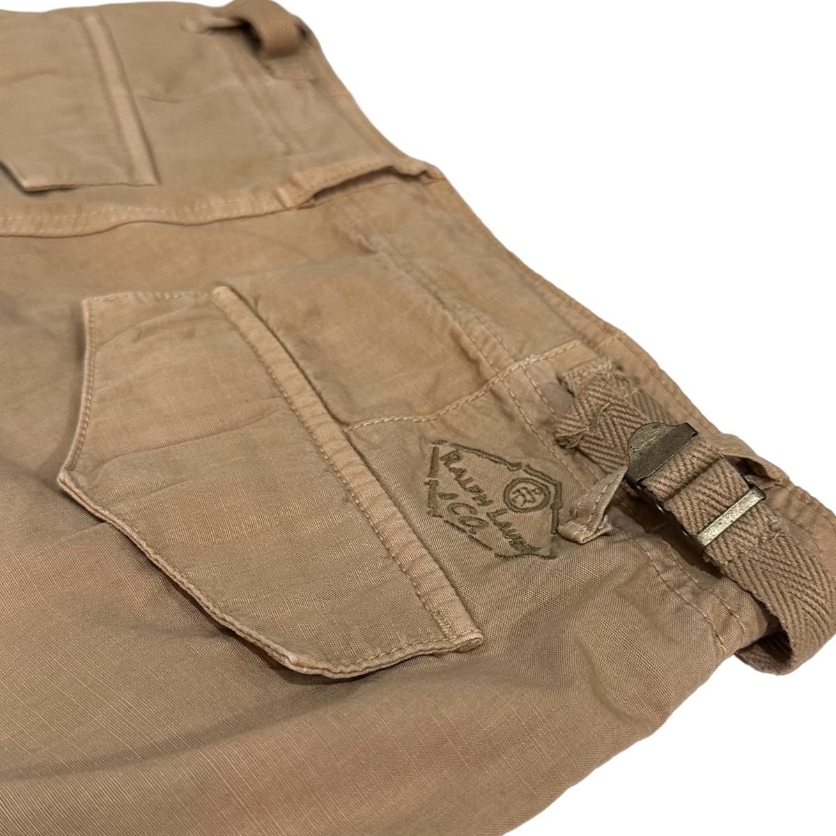 00s Polo Ralph Lauren Parachute Cargo Pants カーキ W30×L30 00s Polo Ralph Lauren Parachute Cargo Pants カーキ W30×L30