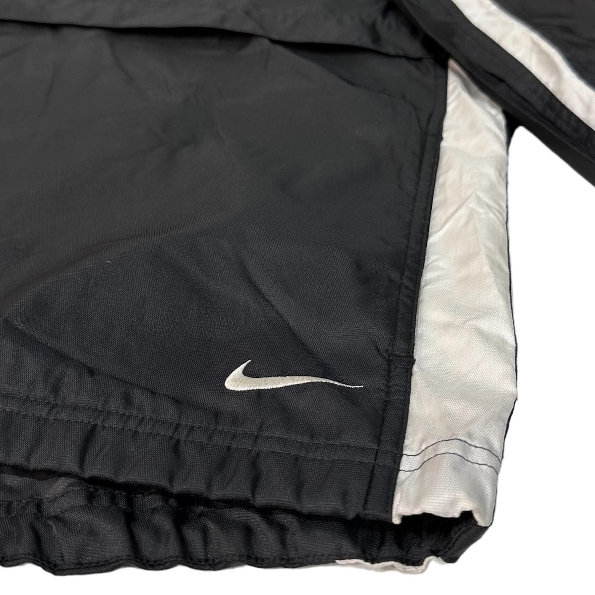 00年製 NIKE Logo Nylon Anorak Parka 黒 L 00s ナイキ 00年製 NIKE Logo Nylon Anorak Parka 黒 L 00s ナイキ