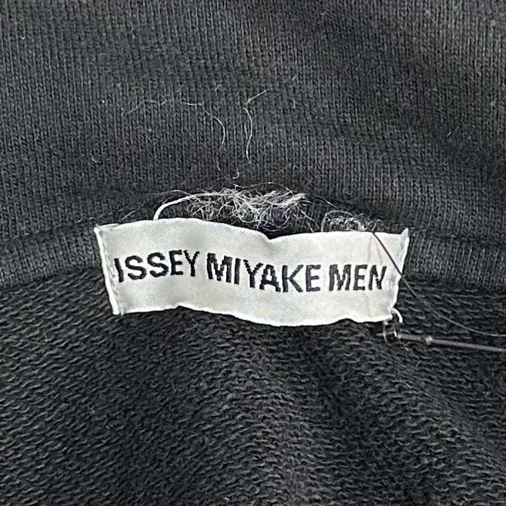 99年製 ISSEY MIYAKE MEN Half-Zip Sweatshirt 黒 M 90s 99年製 ISSEY MIYAKE MEN Half-Zip Sweatshirt 黒 M 90s