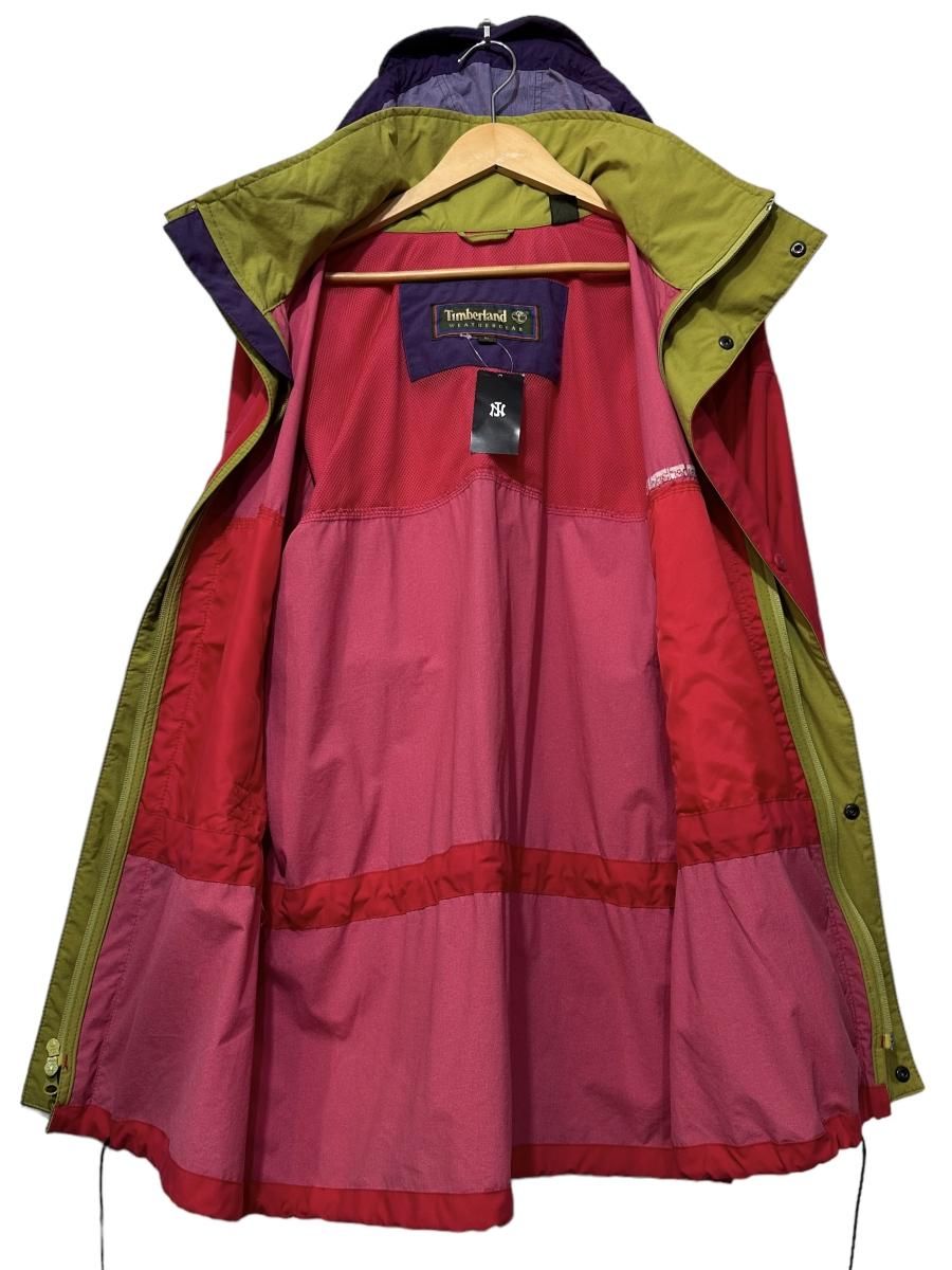92年製 Timberland WEATHERGEAR Nylon Jacket 赤 M 90s 92年製 Timberland WEATHERGEAR Nylon Jacket 赤 M 90s