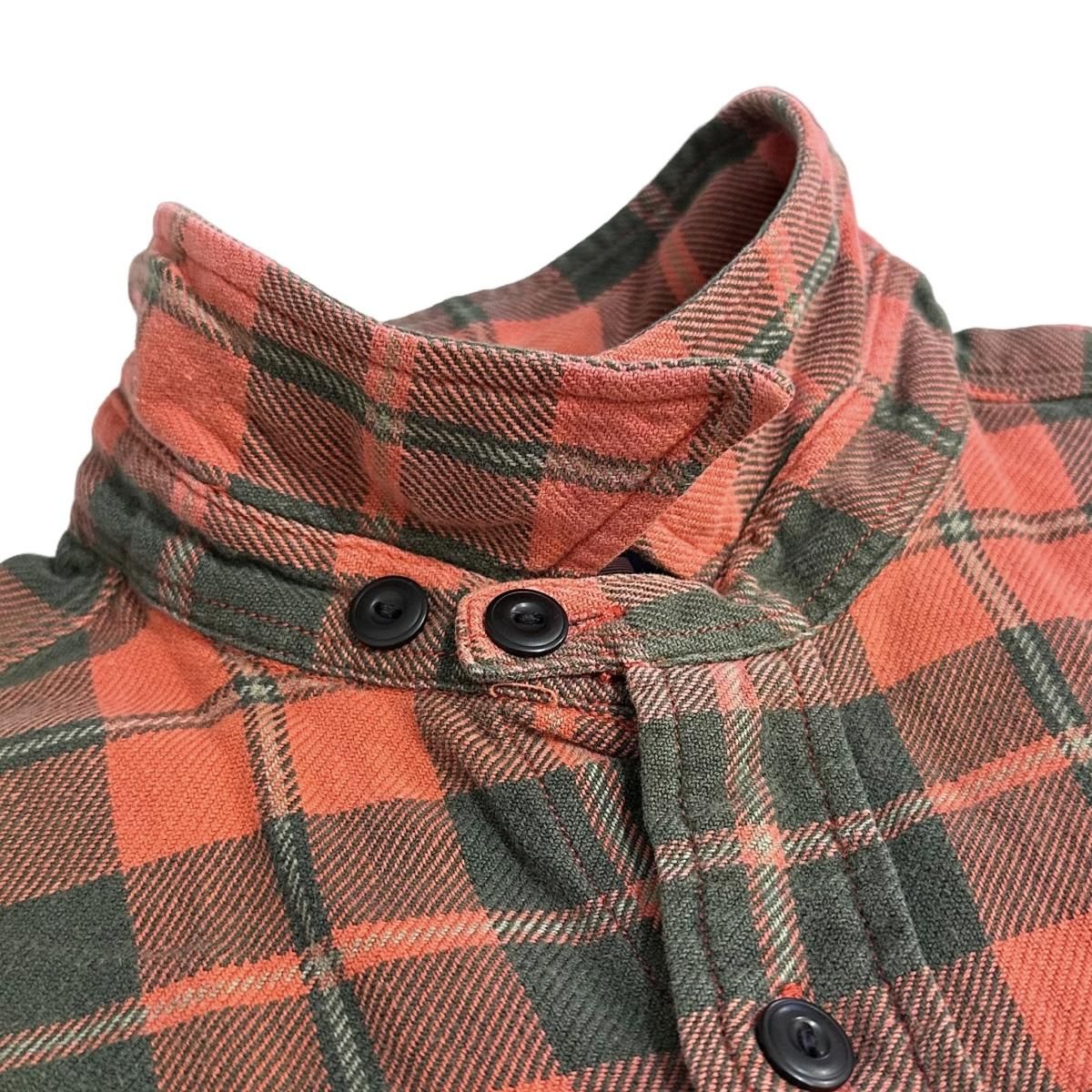 新品　ラルフローレン　チンストラップ付きビッグチェック柄　長袖ネルシャツ fit=scale-down,w=1200