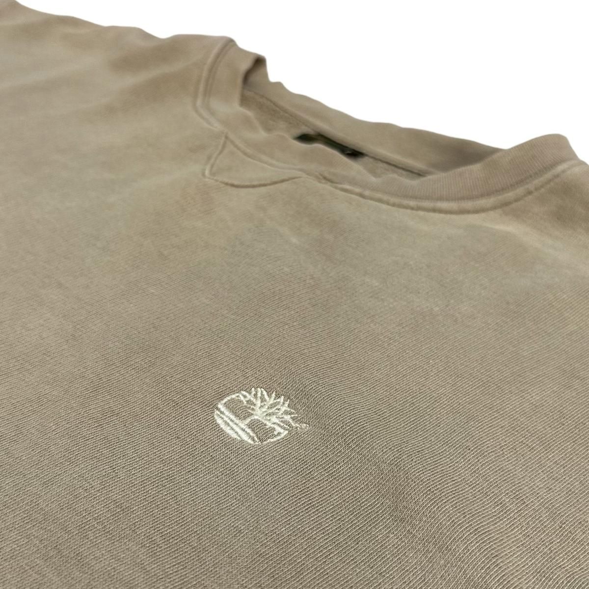 トルコ製 00年製 Timberland Logo Sweatshirt カーキ M 00s