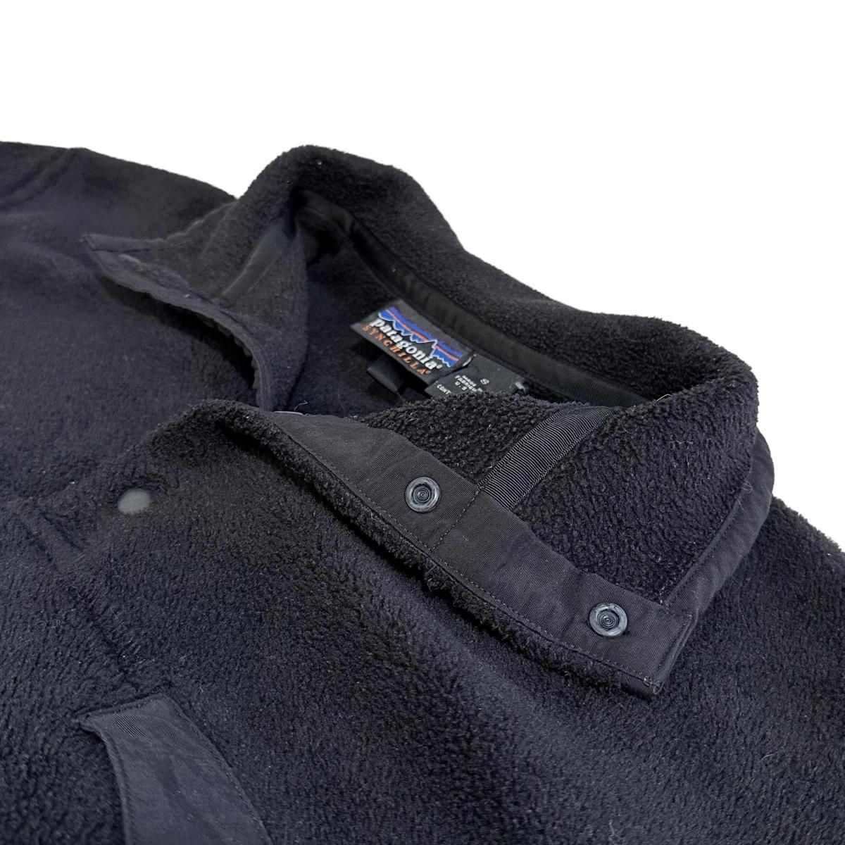 USA製 98年 patagonia Synchilla Snap-T Pullover 黒 S 90s USA製 98年 patagonia Synchilla Snap-T Pullover 黒 S 90s