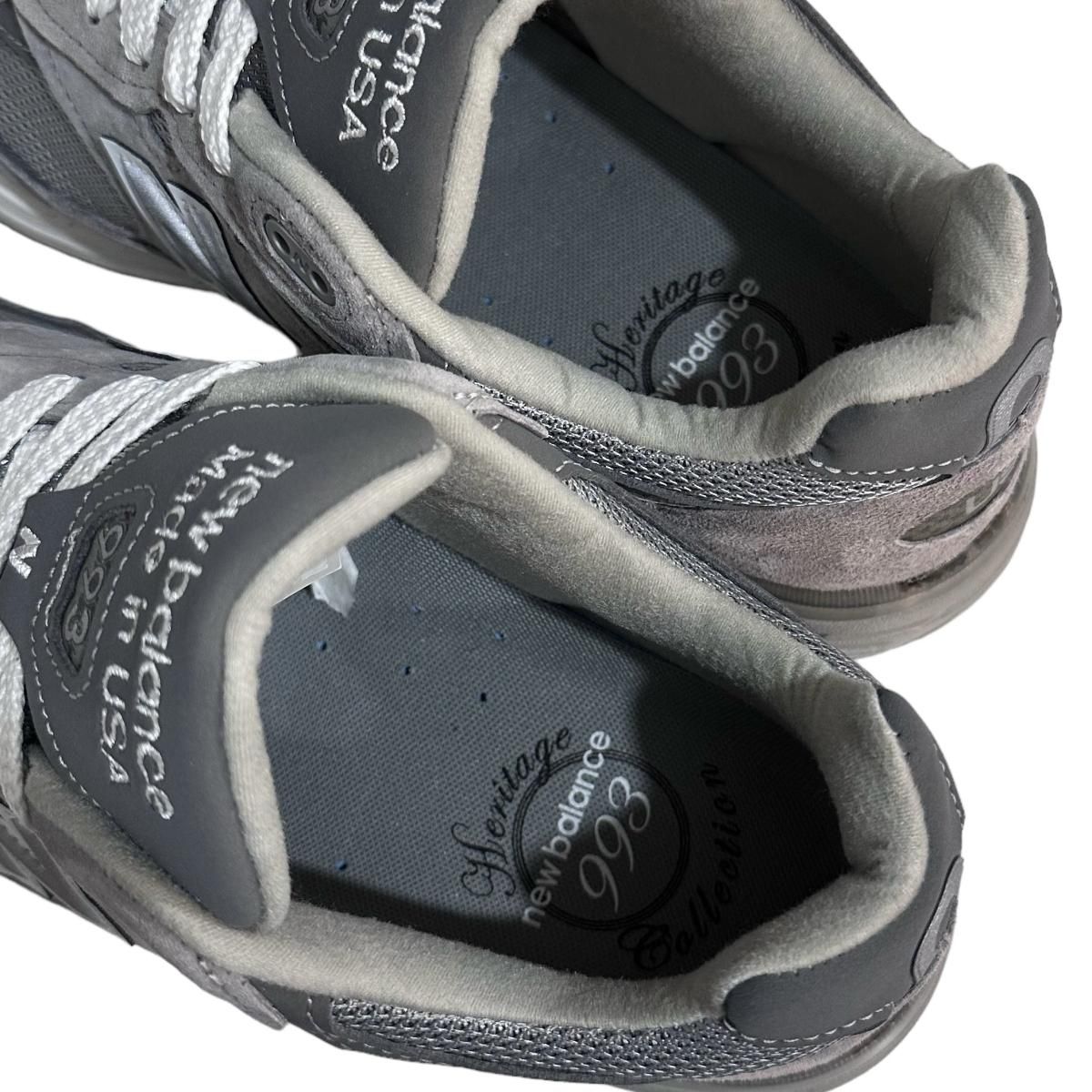 USA製 NEW BALANCE MR993GL (GREY) US10D/28.0cm ニューバランス USA製 NEW BALANCE MR993GL (GREY) US10D/28.0cm ニューバランス