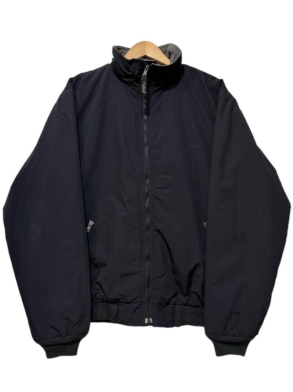 00s L.L.Bean Warm-Up Jacket 黒 M エルエルビーン ウォームアップ