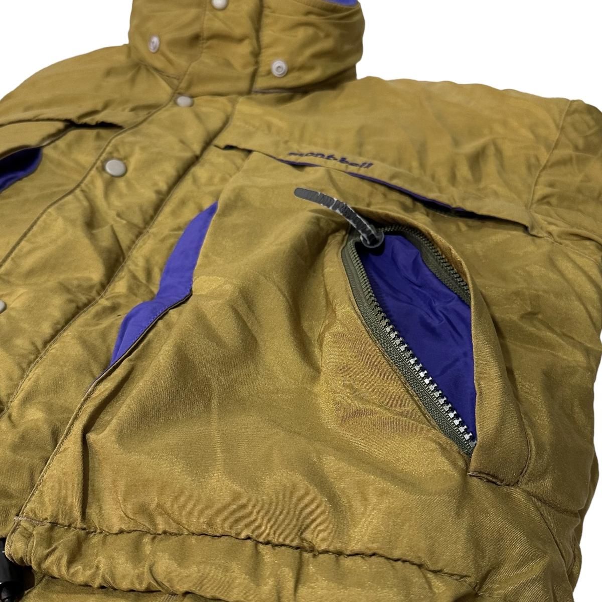 90s mont-bell Padding Jacket 金紫 S モンベル 中綿ジャケット 90s mont-bell Padding Jacket 金紫 S モンベル 中綿ジャケット