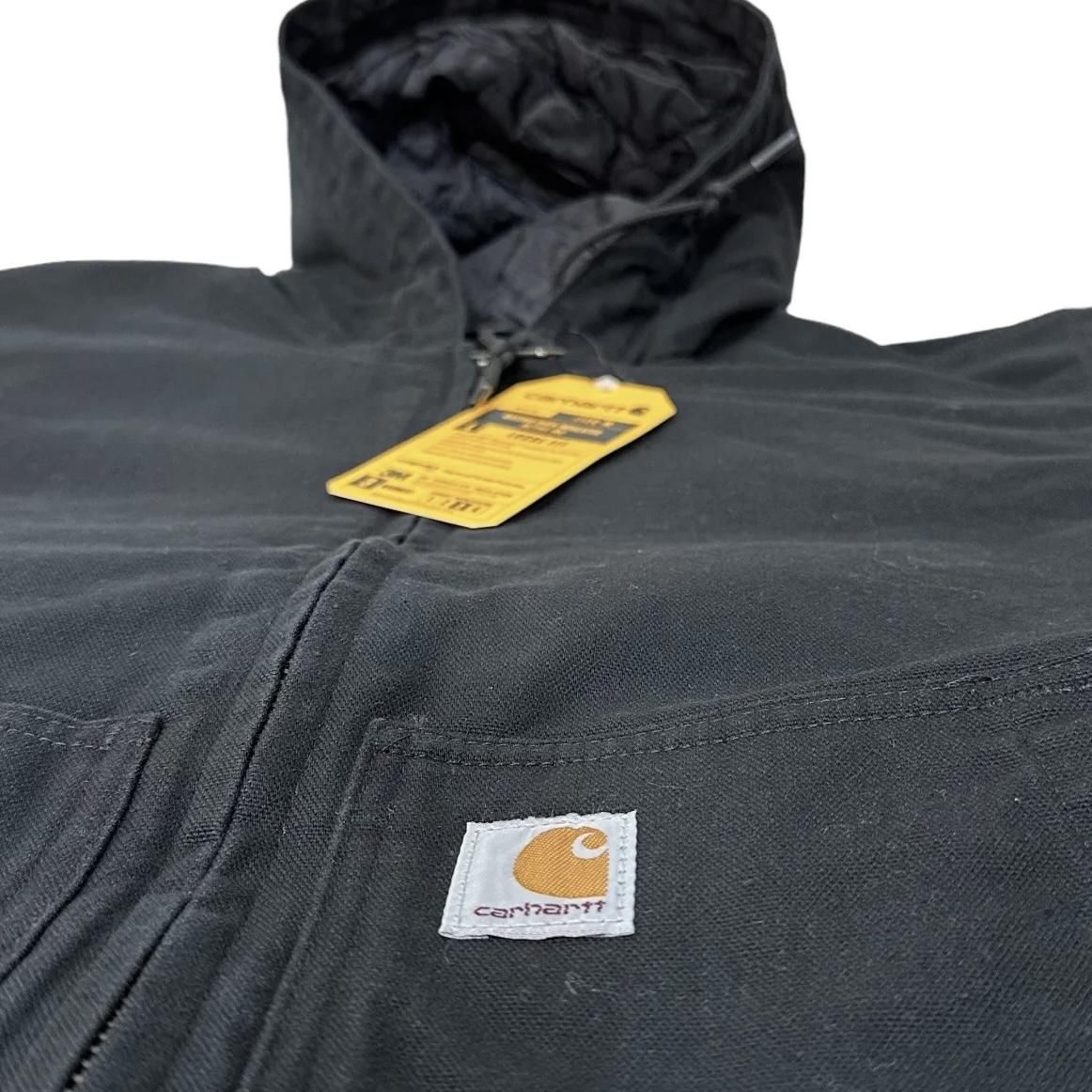 新品 Carhartt Washed Duck Insulated Active Jacket (Black) M 新品 Carhartt Washed Duck Insulated Active Jacket (Black) M