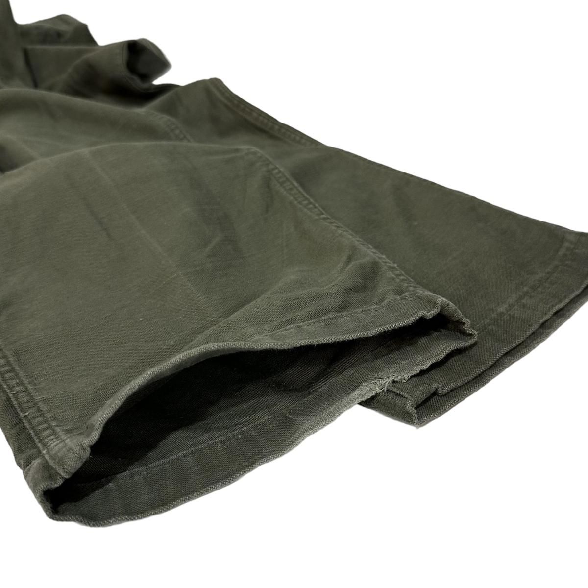 70s 米軍実物 ベイカーパンツ ② OG-107 W36 L31 GD71 US ARMY 米軍 アメリカ軍 ベイカーパンツ 70s OG107