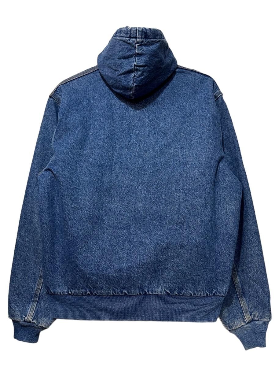 USA製 90s Carhartt Blanket Lined Denim Active Jacket 紺 M カーハート アクティブジャケット  デニム 裏地ブランケット ネイビー JB1198 古着 - NEWJOKE ONLINE STORE