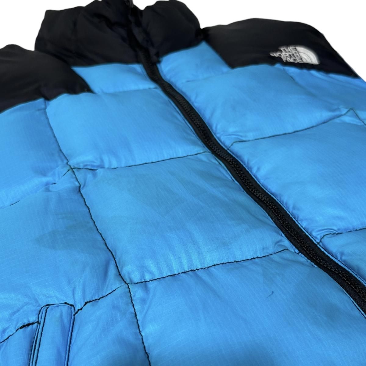 90s THE NORTH FACE Lhotse Down Jacket 水色 M ノースフェイス 90s THE NORTH FACE Lhotse Down Jacket 水色 M ノースフェイス