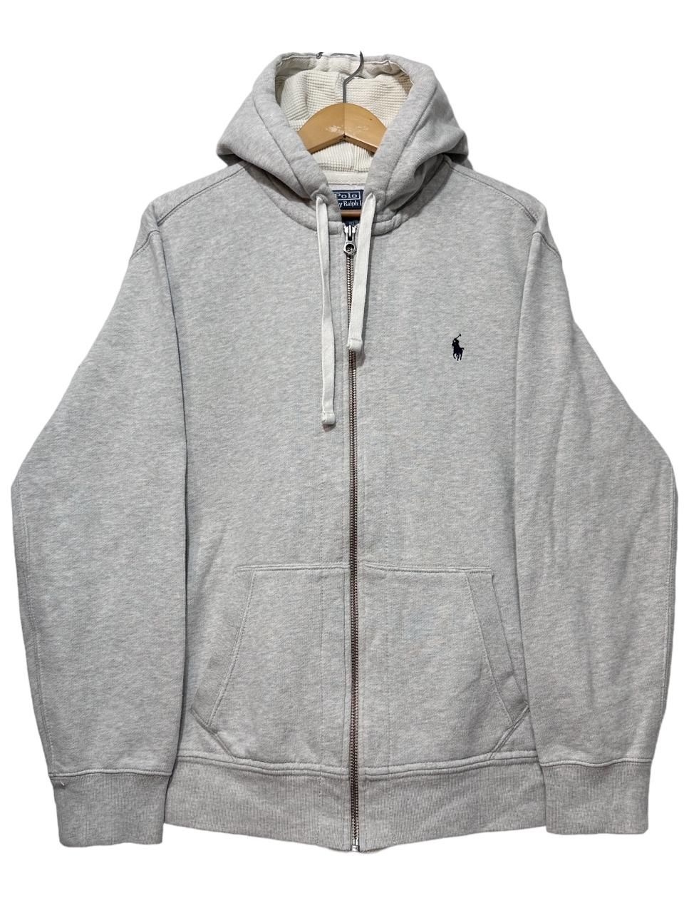 Polo Ralph Lauren Logo Zip Up Sweat Hoodie 灰 XL ポロラルフ Polo Ralph Lauren Logo Zip Up Sweat Hoodie 灰 XL ポロラルフ