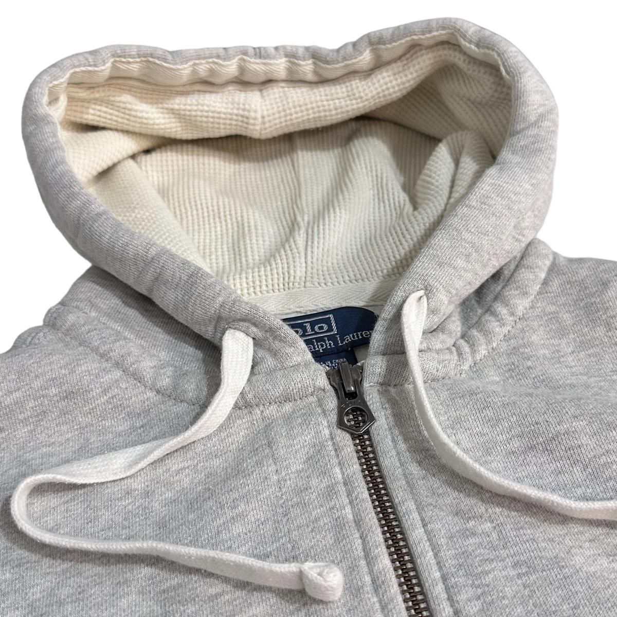 Polo Ralph Lauren Logo Zip Up Sweat Hoodie 灰 XL ポロラルフ Polo Ralph Lauren Logo Zip Up Sweat Hoodie 灰 XL ポロラルフ