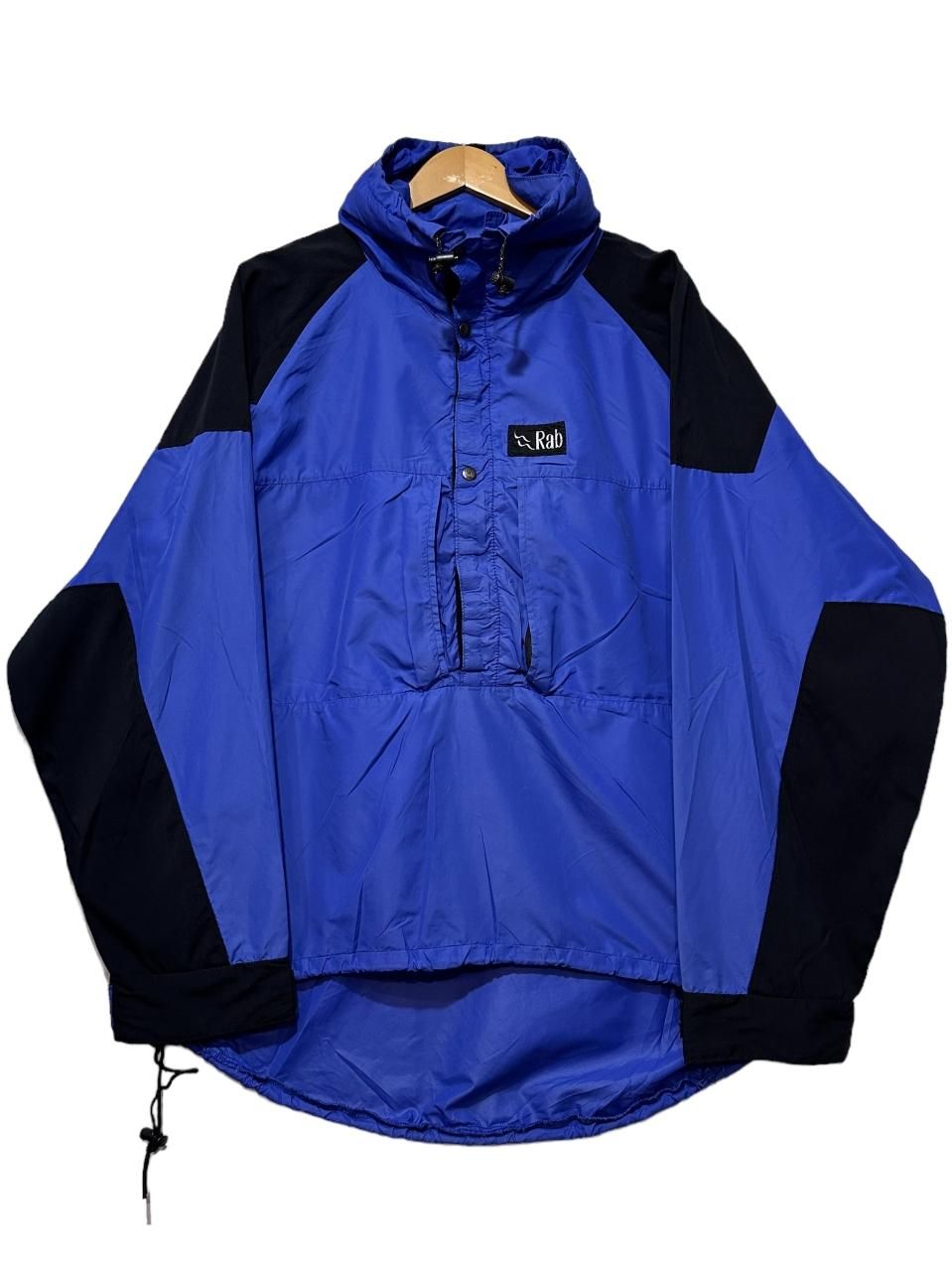 イングランド製 90s Rab Pertex Nylon Anorak Parka 青 M ラブ イングランド製 90s Rab Pertex Nylon Anorak Parka 青 M ラブ