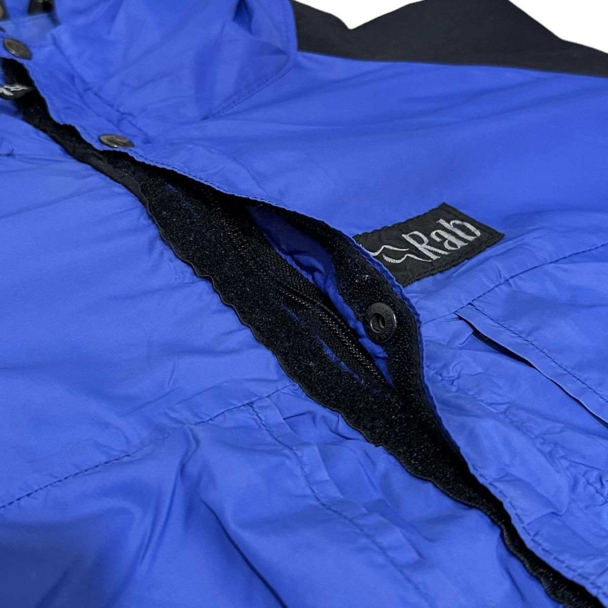 イングランド製 90s Rab Pertex Nylon Anorak Parka 青 M ラブ イングランド製 90s Rab Pertex Nylon Anorak Parka 青 M ラブ
