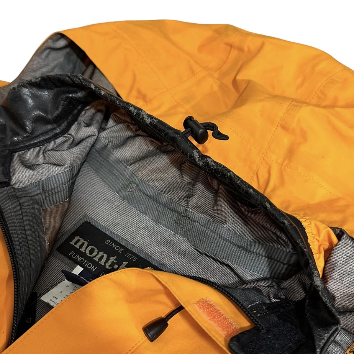 90s~00s mont-bell Kayak Pullover Jacket 黄 S モンベル 90s~00s mont-bell Kayak Pullover Jacket 黄 S モンベル