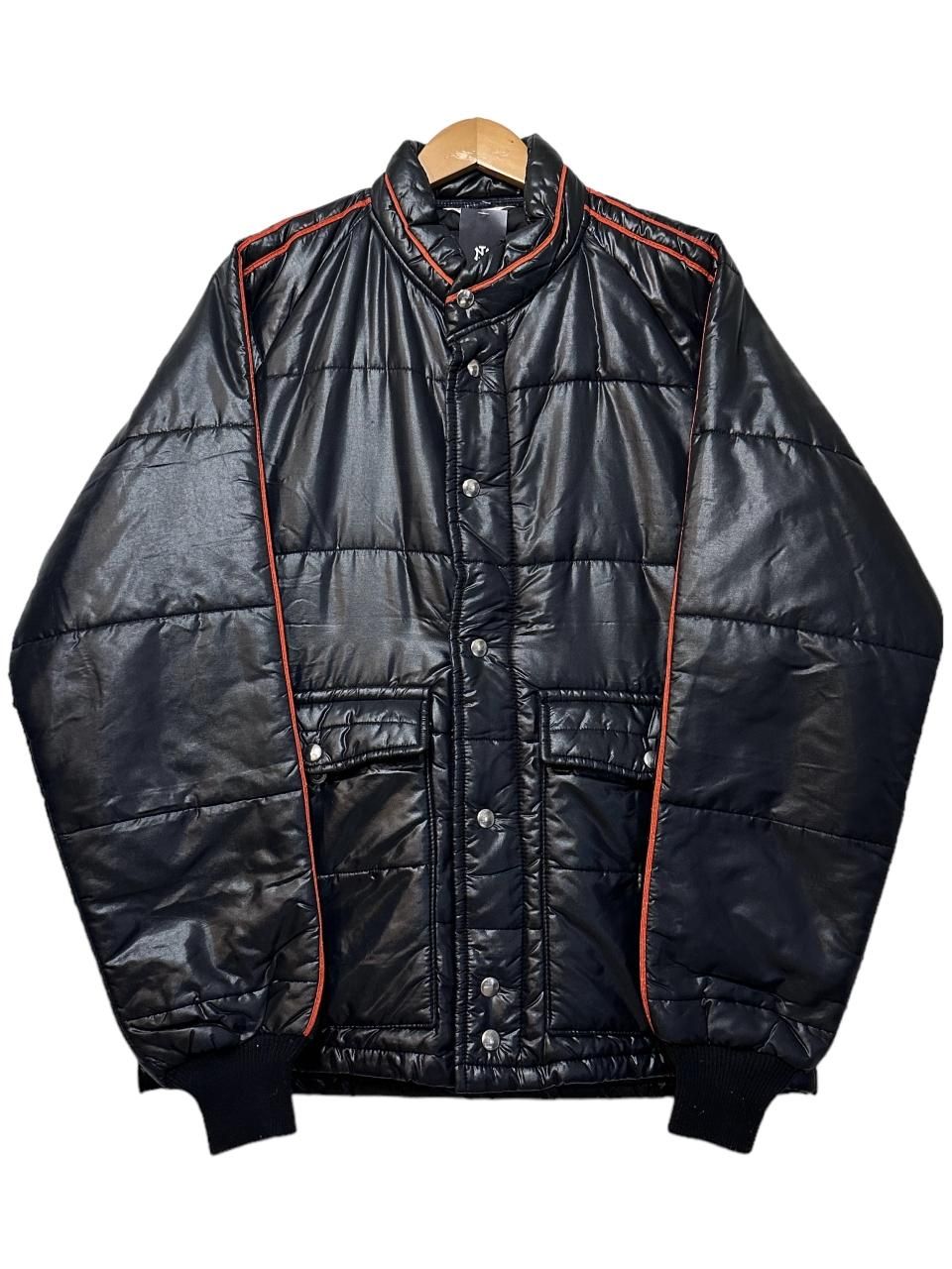 70s WYNN'S Padding Racing Jacket 黒 XL ウインズ レーシング 70s WYNN'S Padding Racing Jacket 黒 XL ウインズ レーシング