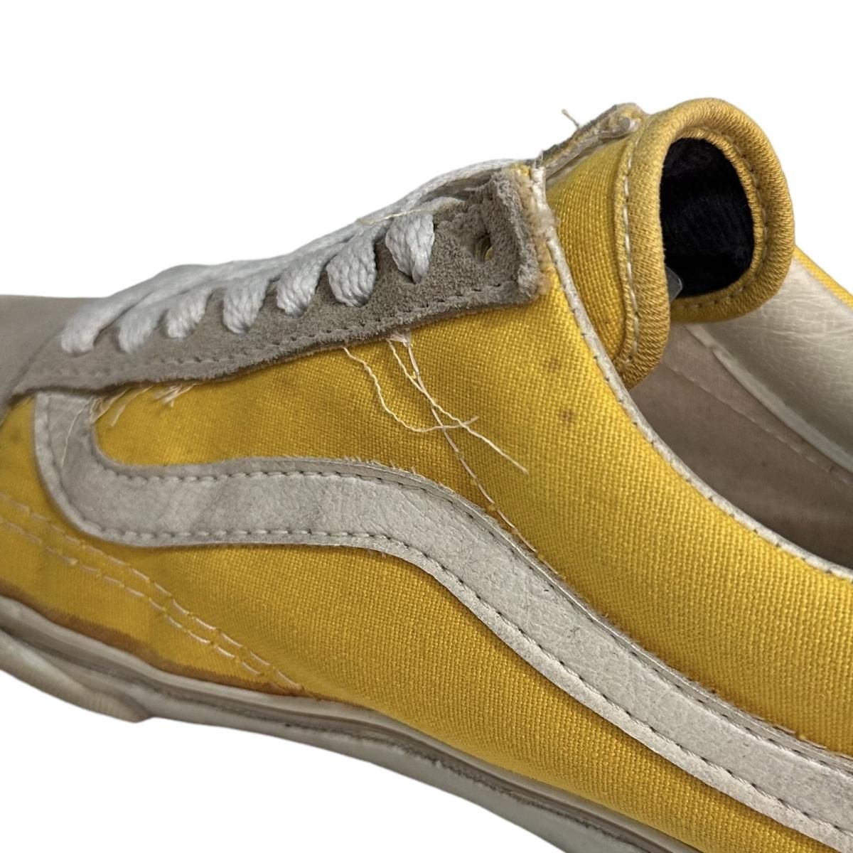 USA製 90s VANS OLD SKOOL (JAZZ) 黄 US9.5/27.5cm バンズ USA製 90s VANS OLD SKOOL (JAZZ) 黄 US9.5/27.5cm バンズ