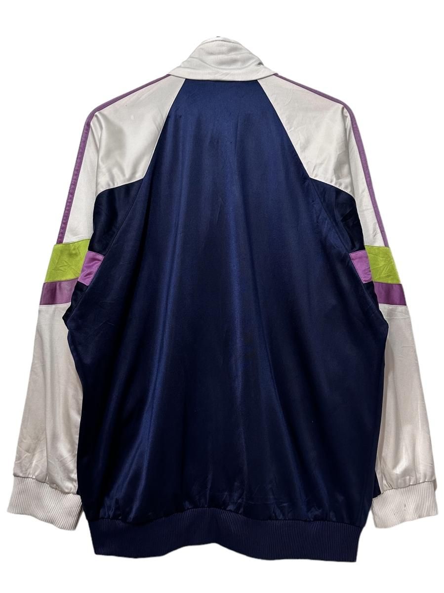 90s adidas Track Jacket 紺白紫黄緑 L アディダス トラック 90s adidas Track Jacket 紺白紫黄緑 L アディダス トラック