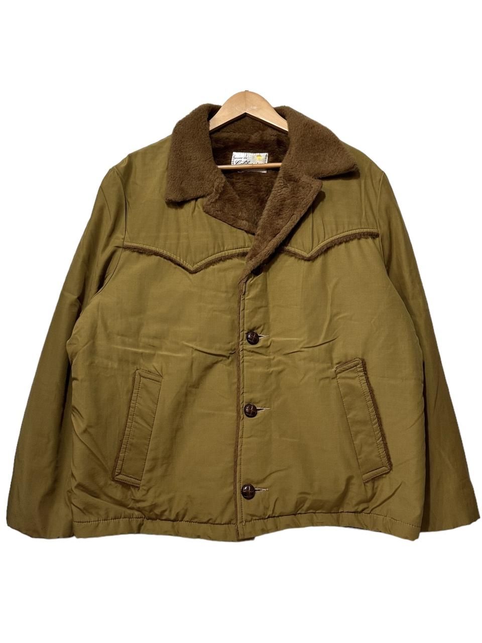 USA製 70s~80s Made In California Boa Ranch Jacket コヨーテ茶 USA製 70s~80s Made In California Boa Ranch Jacket コヨーテ茶