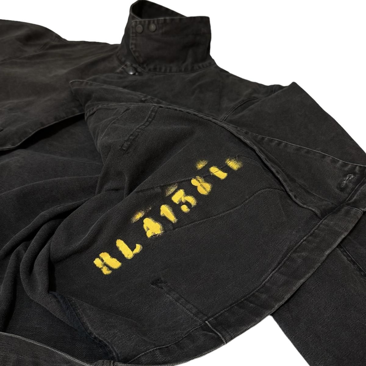 90s~00s POLO SPORT Duck Work Jacket 黒 L ポロスポーツ ダック