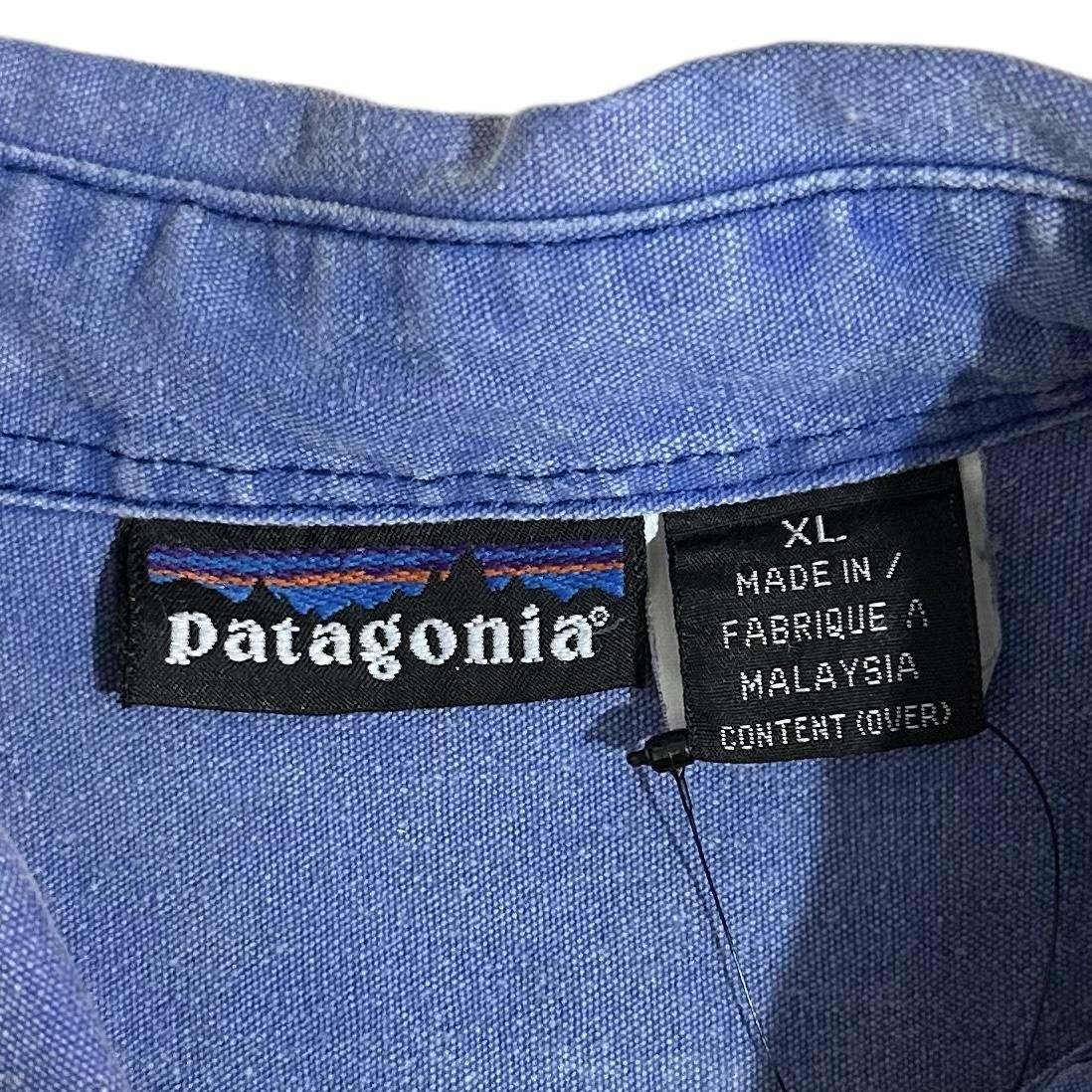 94年製 patagonia Original Canvas Shirt (Lapis) XL 90s 94年製 patagonia Original Canvas Shirt (Lapis) XL 90s