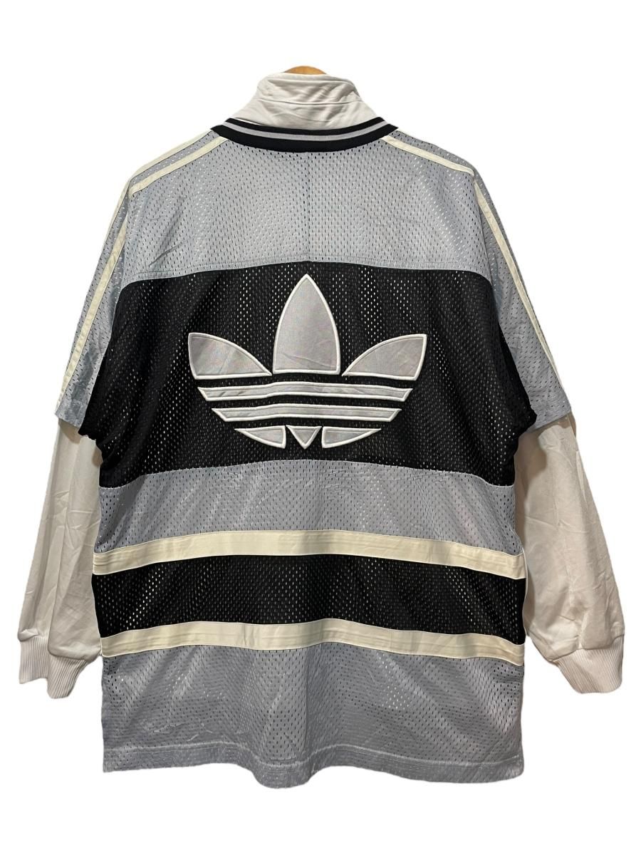 00s adidas Track Jacket 白黒水色 M アディダス トラック 00s adidas Track Jacket 白黒水色 M アディダス トラック