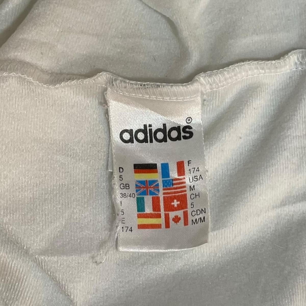 00s adidas Track Jacket 白黒水色 M アディダス トラック 00s adidas Track Jacket 白黒水色 M アディダス トラック