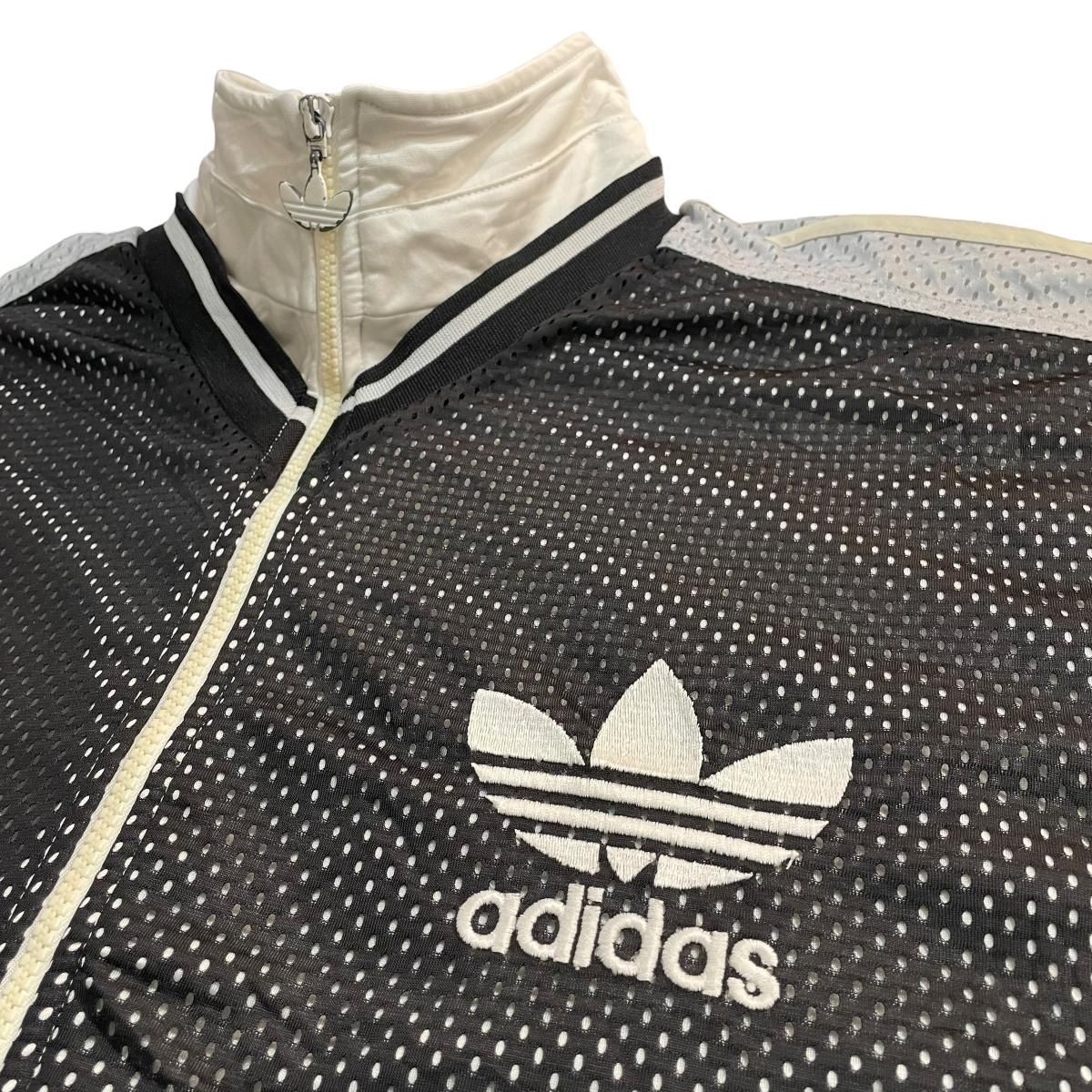 00s adidas Track Jacket 白黒水色 M アディダス トラック 00s adidas Track Jacket 白黒水色 M アディダス トラック