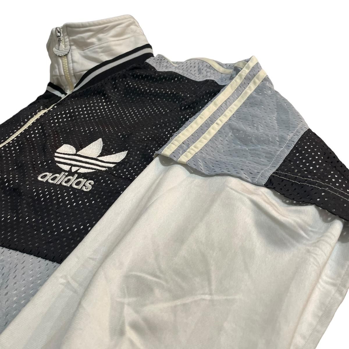 00s adidas Track Jacket 白黒水色 M アディダス トラック 00s adidas Track Jacket 白黒水色 M アディダス トラック