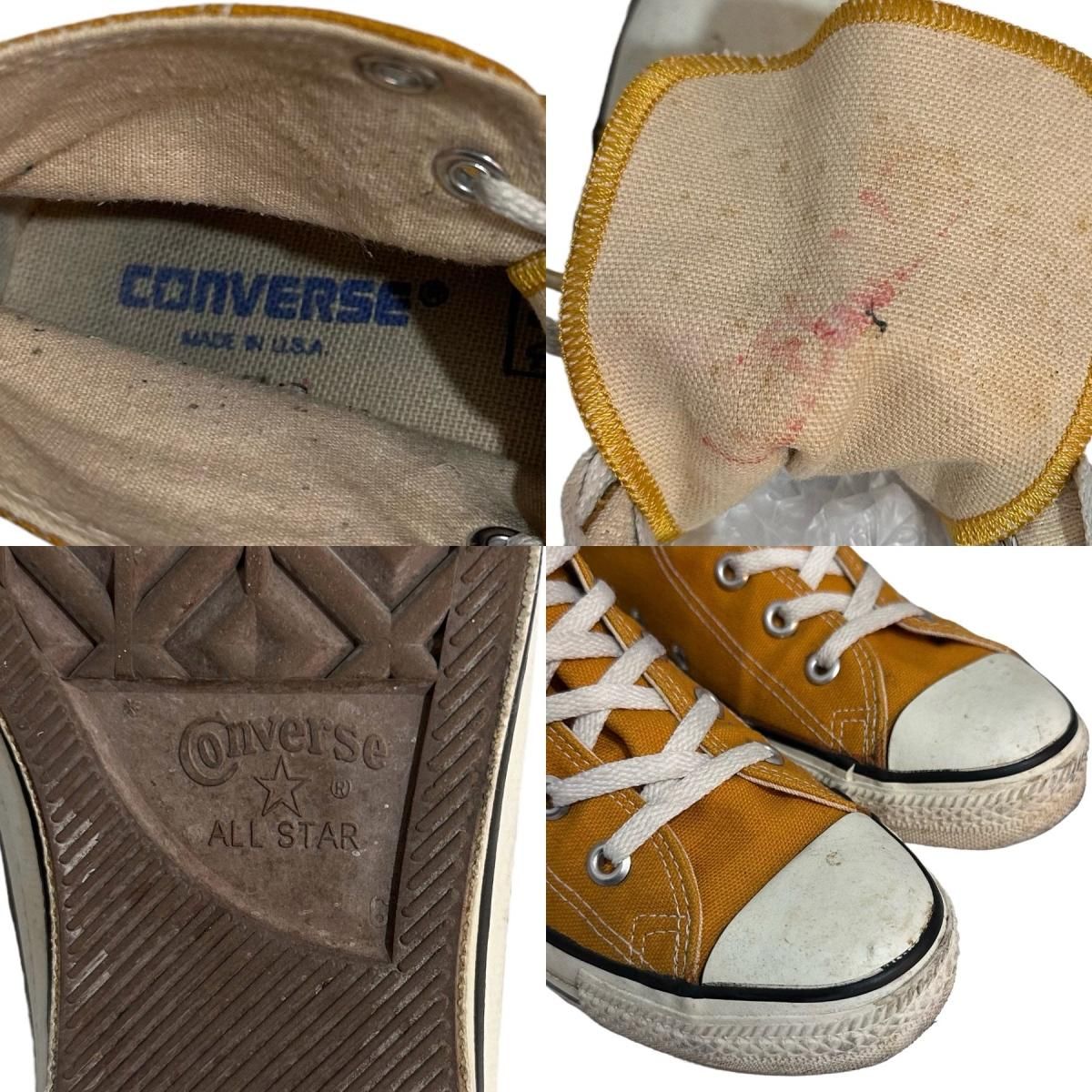 CONVERSE addict ALL STAR マスタード ハイカット CONVERSE（コンバース） ALL STAR HI（オールスター）ハイカット