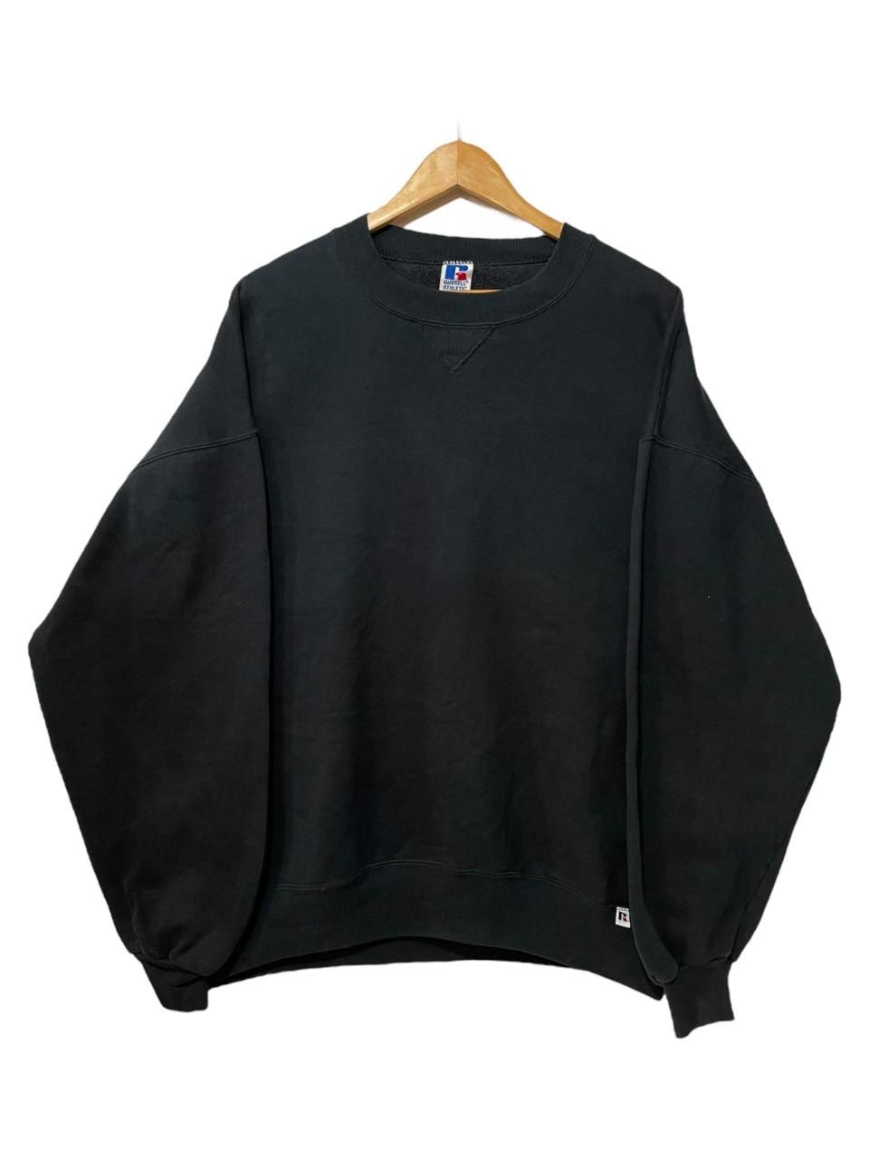 USA製 90s RUSSELL ATHLETIC Plain Sweatshirt 黒 XXL ラッセル USA製 90s RUSSELL ATHLETIC Plain Sweatshirt 黒 XXL ラッセル