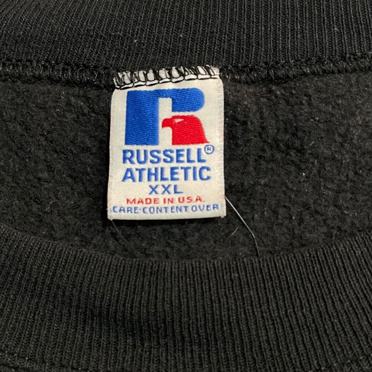 USA製 90s RUSSELL ATHLETIC Plain Sweatshirt 黒 XXL ラッセル USA製 90s RUSSELL ATHLETIC Plain Sweatshirt 黒 XXL ラッセル