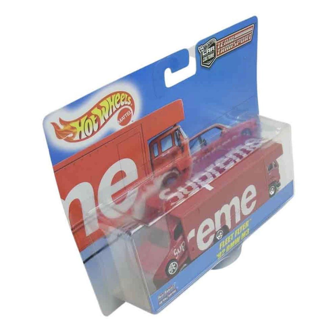 Supreme Hot Wheels Fleet Flyer + 1992 BMW M3 Red - SS19 - US