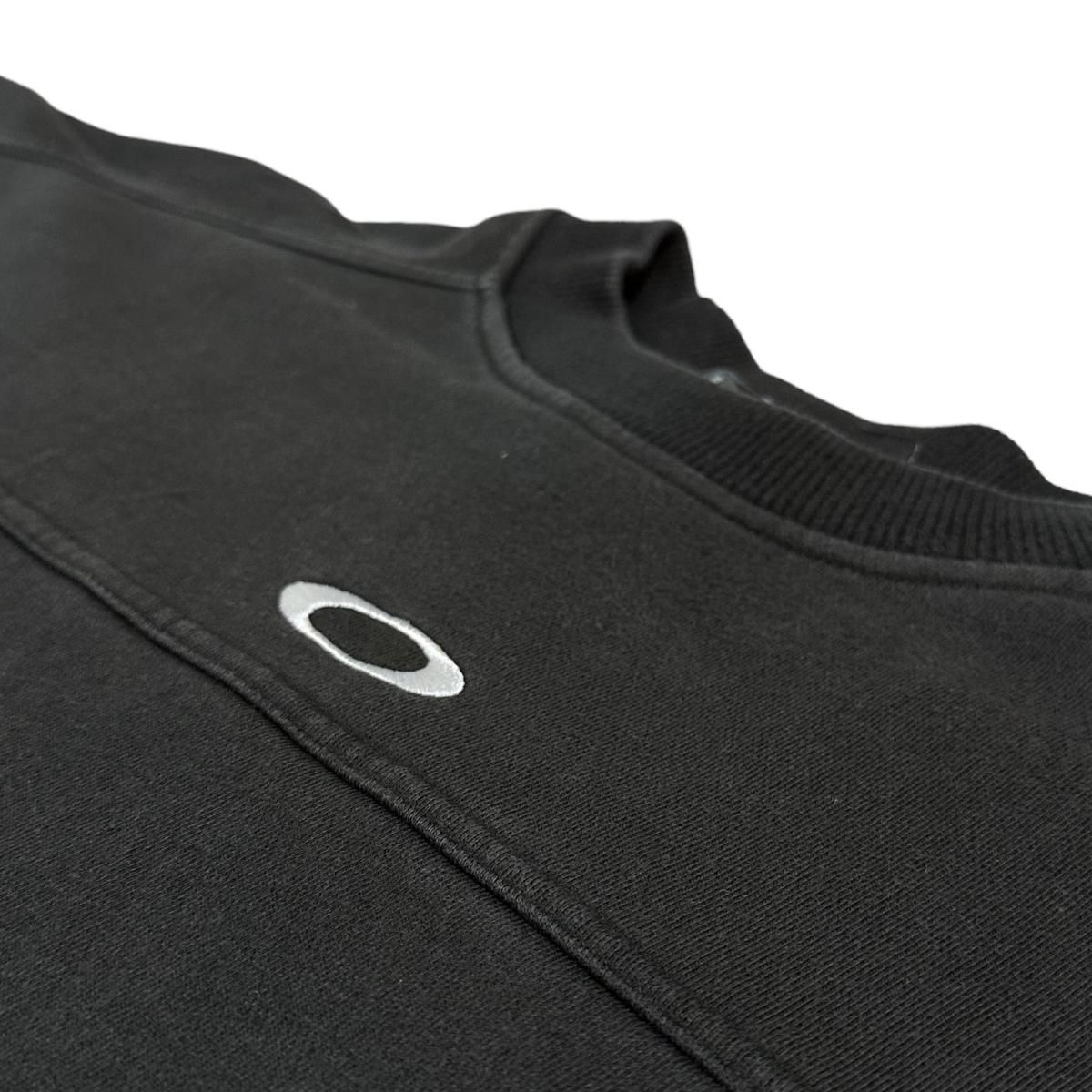 00s OAKLEY Logo Sweatshirt 黒 XXL オークリー スウェット 00s OAKLEY Logo Sweatshirt 黒 XXL オークリー スウェット