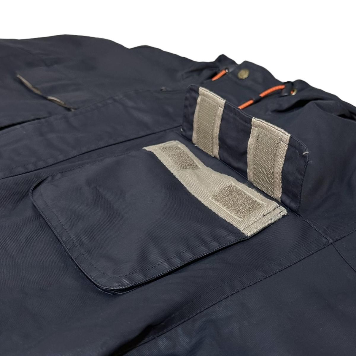 00s OLD GAP Coating Cotton Anorak Parka 紺オレンジ S 00s OLD GAP Coating Cotton Anorak Parka 紺オレンジ S