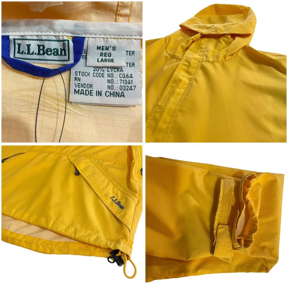 【希少・美品】エルエルビーン　アノラックパーカー　イエロー 中古・古着通販】L.L.Bean (エルエルビーン) [古着]80'S