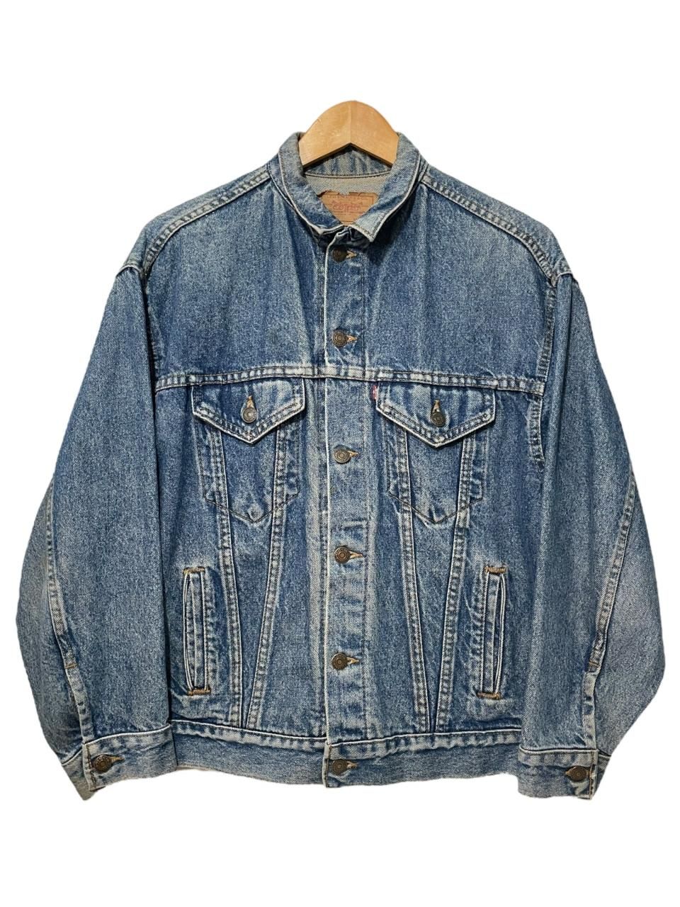 USA製 88年製 Levi's 57508-0218 Denim Jacket 青 L 80s Levis USA製 88年製 Levi's 57508-0218 Denim Jacket 青 L 80s Levis